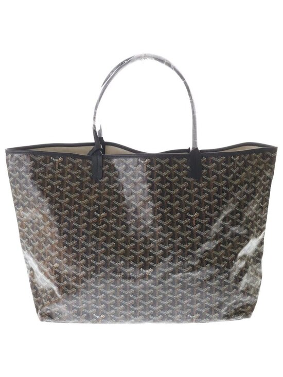 Goyard Other - Goyard Saint Louis GM Tote Back Leather Brown Black